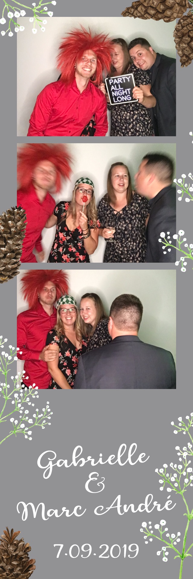 Mariage de Gabrielle et Marc-André | View more photos from the event at album.pbooth.red/u/Photobooth-RED/Mariage-de-Gabrielle-et-Marc-André